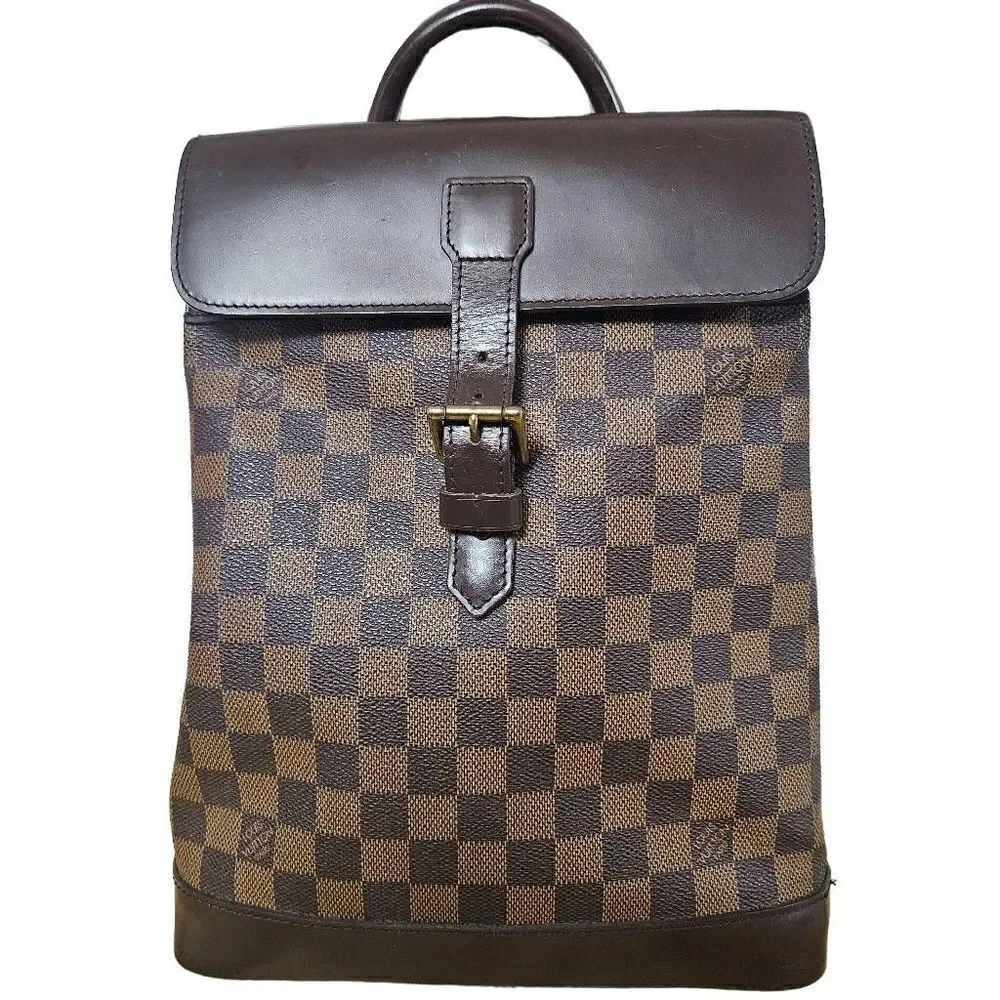 Louis Vuitton Damier Ebene Soho backpack